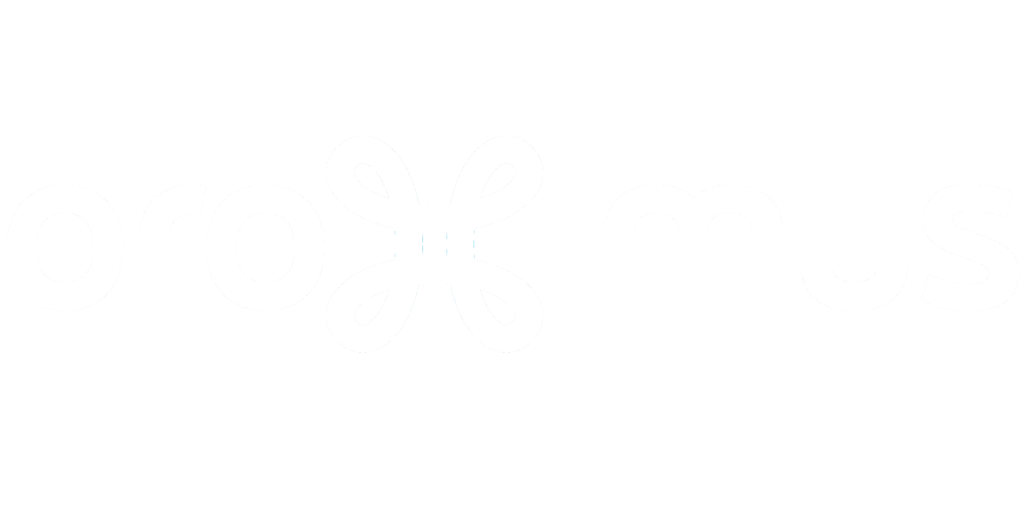 Proximus logo wit trans